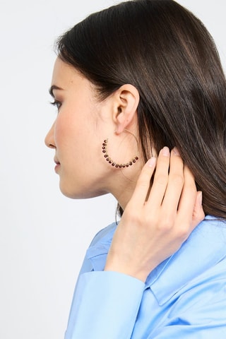 Boucles d'oreilles Grenats
