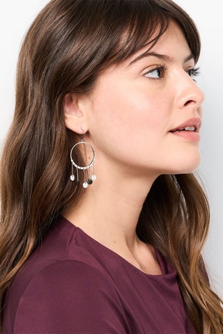 Boucles d'oreilles Argenté