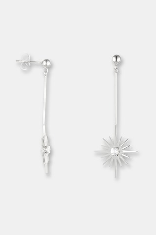 Boucles d’oreilles - Argenté 