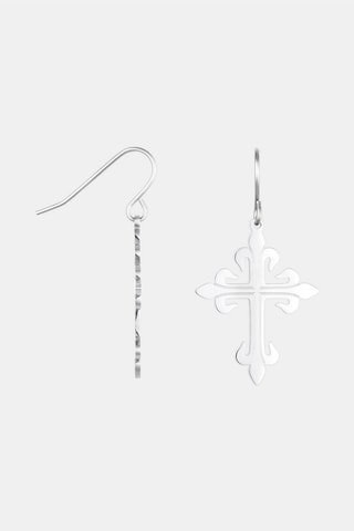 Boucles d’oreilles - Argenté 