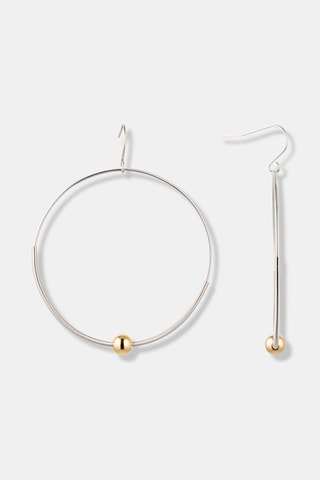 Boucles d'oreilles - Argenté et doré