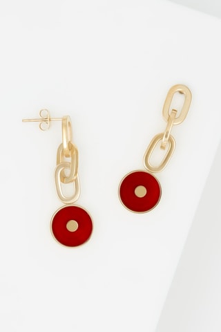 Boucles d'oreilles Cornaline