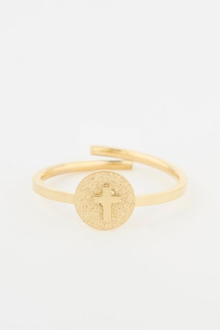 Bague Templier - Doré