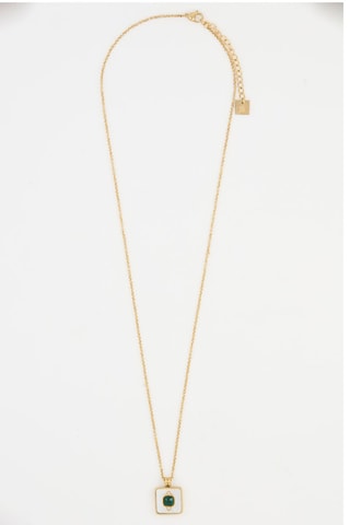 Collier Mula - Nacre et malachite