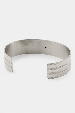 Jonc - Noir et argenté