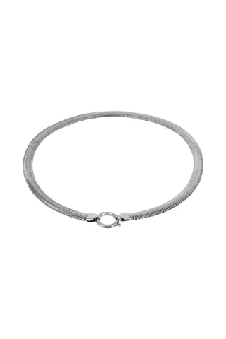 Collier Maillon - Argenté