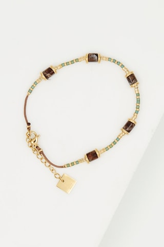 Bracelet Doré et gris