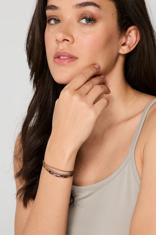 Bracelet multi tours - Marron