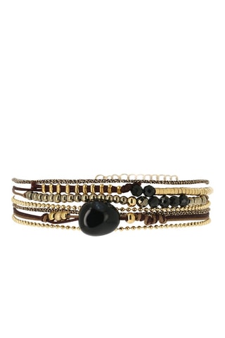 Bracelet - Doré et noir