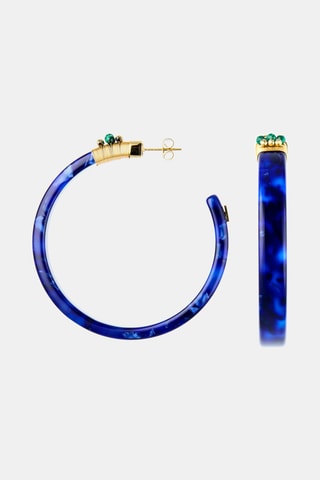 Boucles d’oreilles - Bleu roi