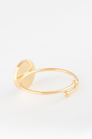 Bague Doré et marron