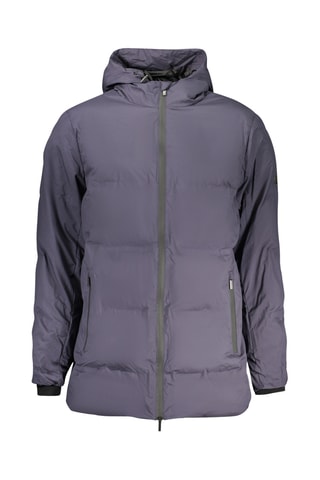 Blusão com capuz - Azul-noite