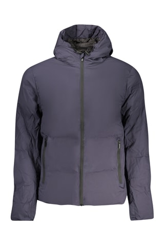 Blusão com capuz - Azul-marinho