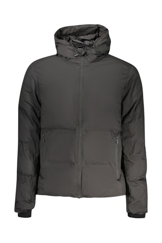 Blusão com capuz - Preto