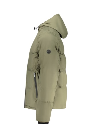 Blusão com capuz - Caqui