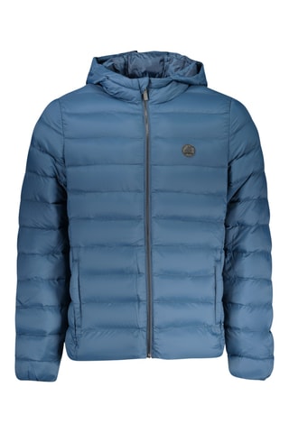 Blusão com capuz - Azul-cobalto