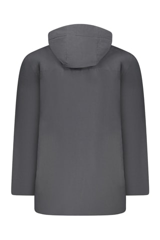 Corta-vento com capuz - Preto