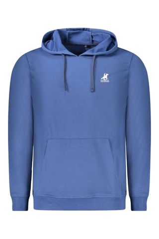 Sweat com capuz - Azul-cobalto