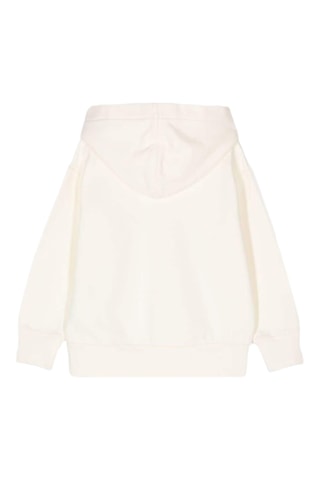 Sweat à capuche - Ecru