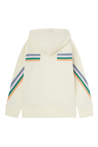 Sweat à capuche - Ecru