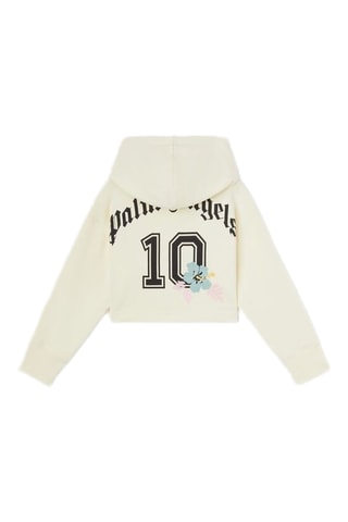 Sweat à capuche en laine - Ecru