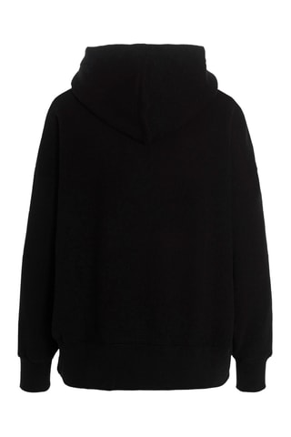 Sweat à capuche en laine - Noir