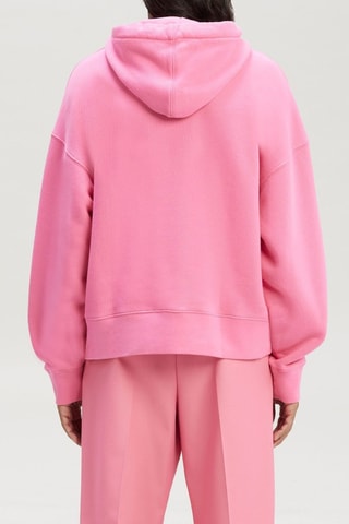 Sweat à capuche en laine - Rose