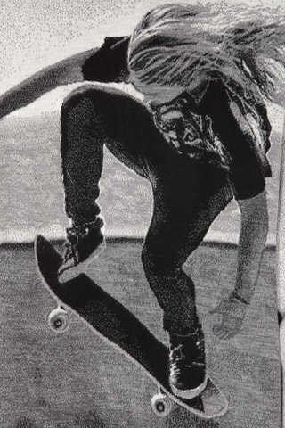 Sweat à capuche - Gris clair chiné