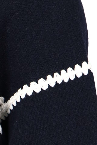 Pull en laine - Bleu marine