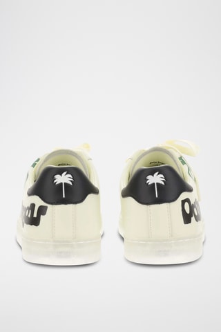 Baskets en cuir - Ecru