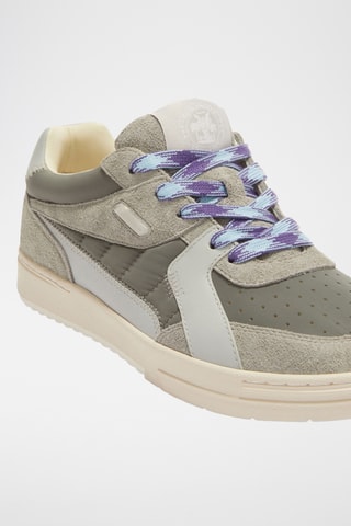 Baskets en cuir - Kaki