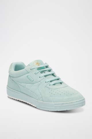 Baskets en nubuck - Turquoise