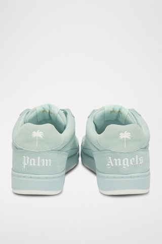 Baskets en nubuck - Turquoise