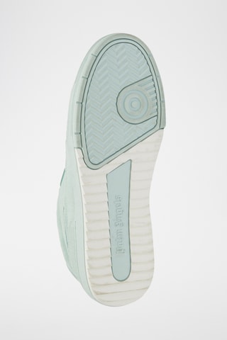 Baskets en nubuck - Turquoise