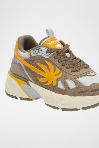 Baskets en nubuck - Marron