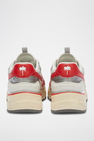 Baskets en nubuck - Beige