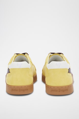 Baskets en cuir - Jaune