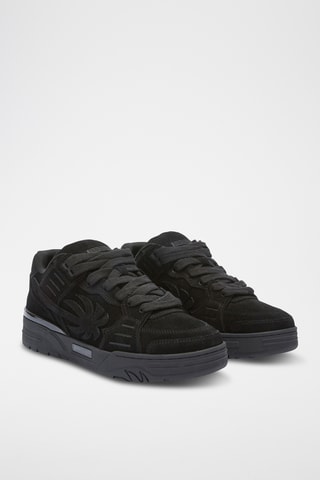 Baskets en nubuck - Noir