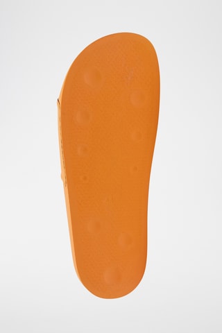 Mules - Orange et blanc