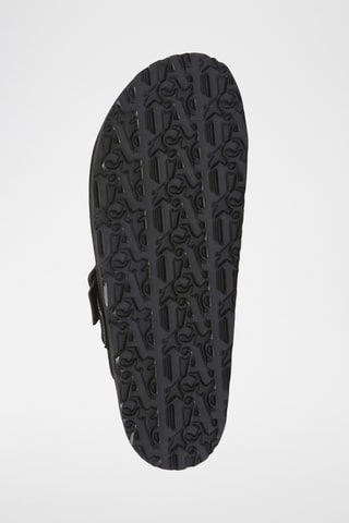 Nubuck Clogs - Zwart