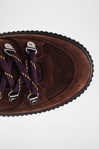 Chaussures de randonnée en nubuck - Marron