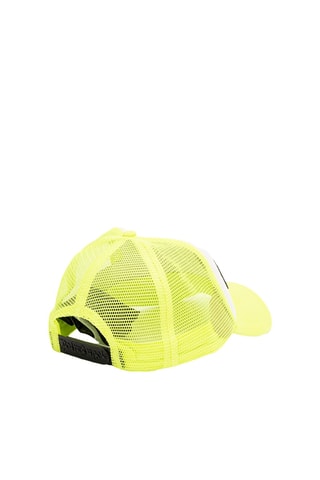 Casquette - Vert fluo et noir