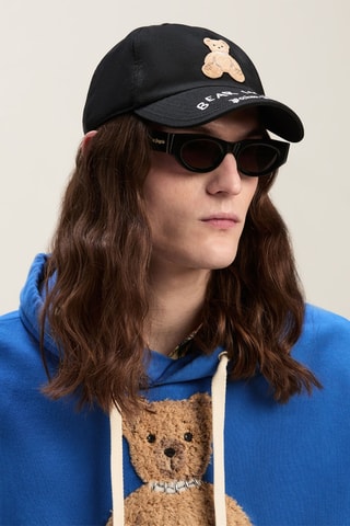 Casquette - Noir et marron clair