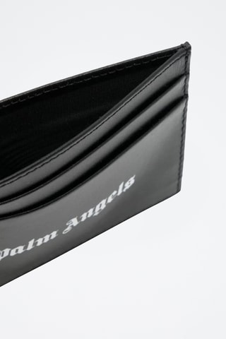 Porte-cartes en cuir - Noir et blanc