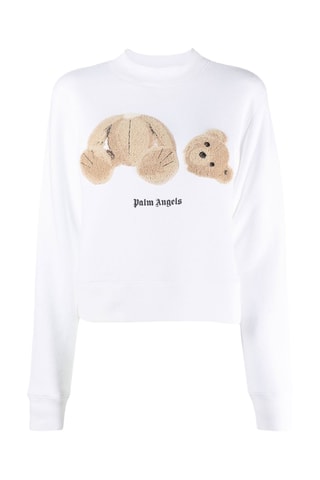 Sweat - Blanc et marron