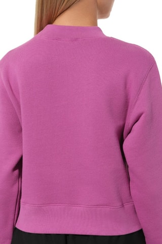 Sweat - Violet et marron