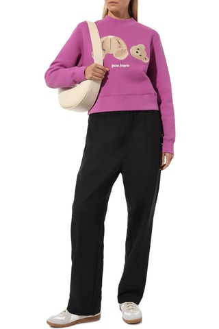 Sweat - Violet et marron