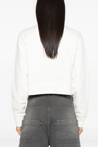 Sweat - Blanc et marron