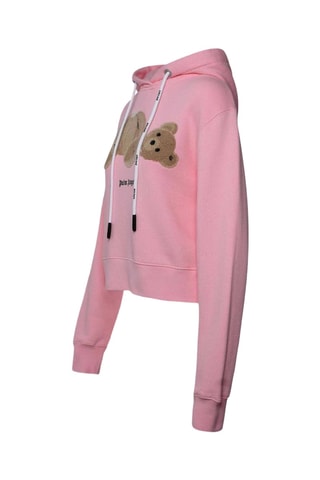 Sweat à capuche - Rose et marron