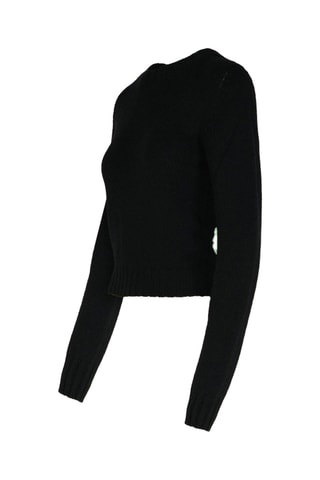 Pull en mérinos et cachemire - Noir